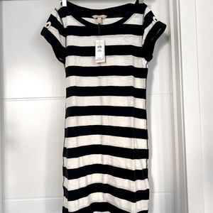 Banana Republic Striped T-shirt Dress in Petite - NWT